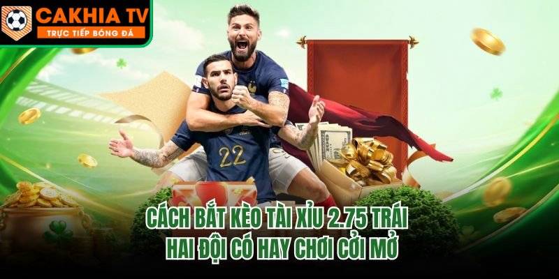 Cách Bắt Kèo Tài Xỉu 2.75 Trái – Hai Đội Có Hay Chơi Cởi Mở