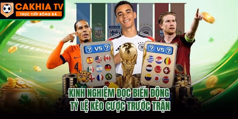 Kinh Nghiệm Đọc Biến Động Tỷ Lệ Kèo Cược Trước Trận